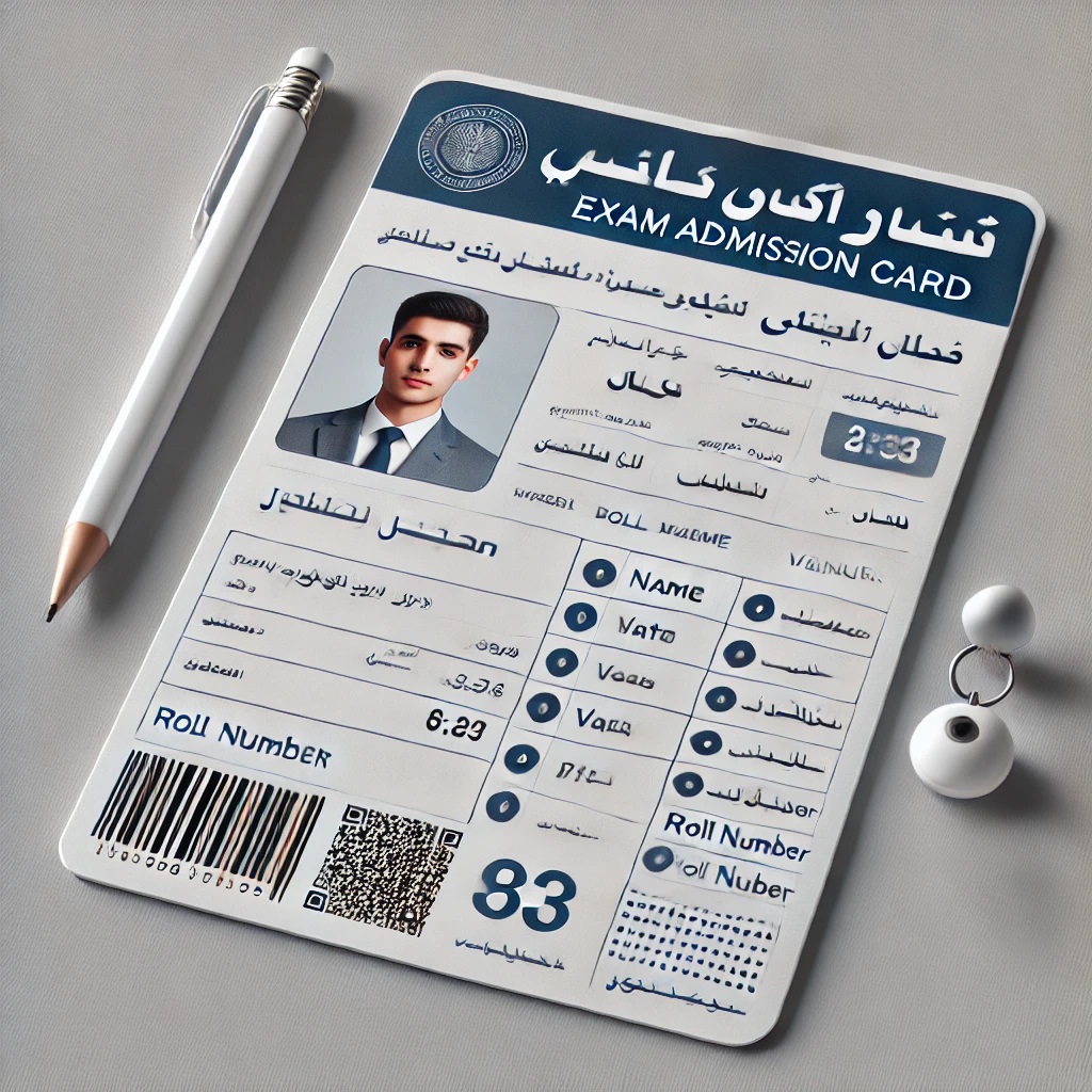 کارت ورود به جلسه آزمون استخدامی
